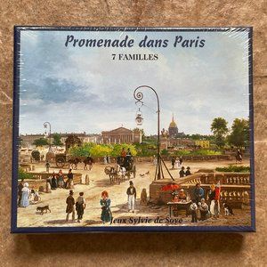 French Card Game "Le Jeu des 7 Familles" - Promenade dans Paris NIB (sealed)